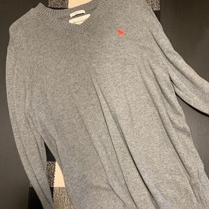 Gray Abercrombie Sweater